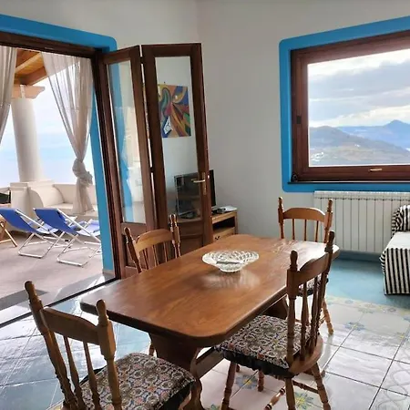 Feriehus Scirocco Eolie With Sea View!