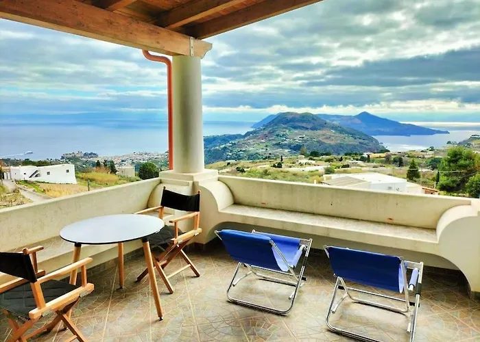 Holiday home Scirocco Eolie With Sea View!